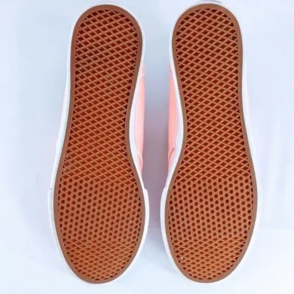Vans Off the Wall Women Canvas Sneakers (TC9R) Classic C&L Era 59 in Peach Sz 8 - Picture 8 of 12